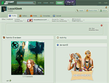 Tablet Screenshot of luuucigleek.deviantart.com