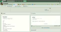 Desktop Screenshot of freespeak.deviantart.com