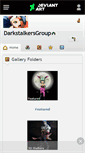 Mobile Screenshot of darkstalkersgroup.deviantart.com