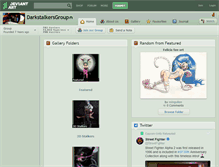 Tablet Screenshot of darkstalkersgroup.deviantart.com