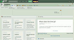 Desktop Screenshot of localmime.deviantart.com