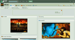 Desktop Screenshot of halil-art.deviantart.com