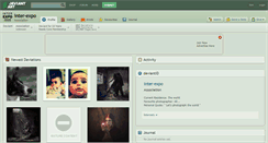 Desktop Screenshot of inter-expo.deviantart.com