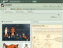 Tablet Screenshot of crazybros.deviantart.com