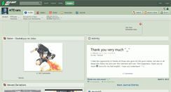 Desktop Screenshot of mtevans.deviantart.com