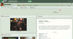 Desktop Screenshot of jthm-fanatic.deviantart.com