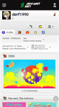 Mobile Screenshot of derf1990.deviantart.com
