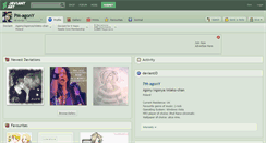 Desktop Screenshot of pm-agony.deviantart.com