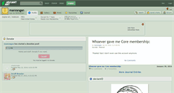 Desktop Screenshot of manrangan.deviantart.com