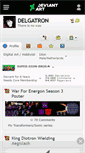 Mobile Screenshot of delgatron.deviantart.com