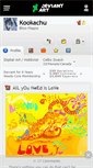 Mobile Screenshot of kookachu.deviantart.com