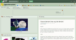 Desktop Screenshot of magnusmarsupilami.deviantart.com