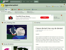 Tablet Screenshot of magnusmarsupilami.deviantart.com
