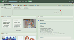 Desktop Screenshot of kazukichains.deviantart.com