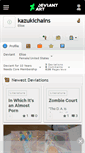 Mobile Screenshot of kazukichains.deviantart.com