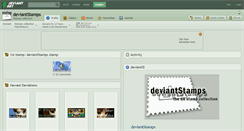 Desktop Screenshot of deviantstamps.deviantart.com