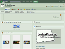 Tablet Screenshot of deviantstamps.deviantart.com