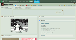 Desktop Screenshot of angelic-angel06.deviantart.com