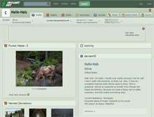 Tablet Screenshot of nalie-nals.deviantart.com