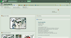 Desktop Screenshot of deathcabgirl86.deviantart.com