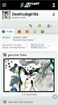 Mobile Screenshot of deathcabgirl86.deviantart.com