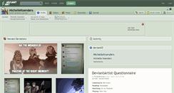 Desktop Screenshot of michellekoenders.deviantart.com