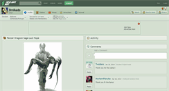 Desktop Screenshot of dmikado.deviantart.com