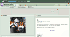 Desktop Screenshot of fantasy-or-reality.deviantart.com