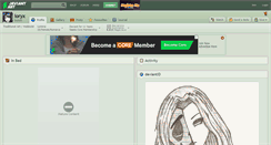 Desktop Screenshot of loryx.deviantart.com