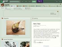 Tablet Screenshot of maariie.deviantart.com