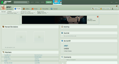 Desktop Screenshot of ak61.deviantart.com