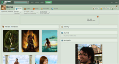 Desktop Screenshot of nimrok.deviantart.com