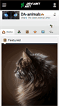 Mobile Screenshot of da-animals.deviantart.com