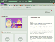 Tablet Screenshot of narii.deviantart.com