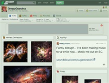 Tablet Screenshot of greasygrandma.deviantart.com