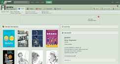 Desktop Screenshot of goraina.deviantart.com