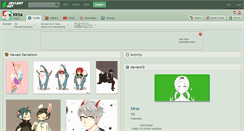 Desktop Screenshot of kirza.deviantart.com