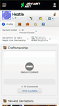 Mobile Screenshot of heztia.deviantart.com