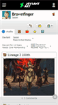 Mobile Screenshot of brownfinger.deviantart.com