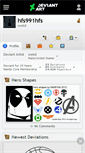 Mobile Screenshot of hfs991hfs.deviantart.com