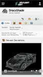 Mobile Screenshot of dracoshade.deviantart.com