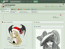 Tablet Screenshot of lcd-production.deviantart.com