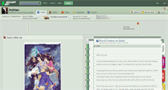 Desktop Screenshot of mythian.deviantart.com