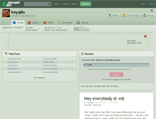 Tablet Screenshot of inkyqilin.deviantart.com