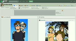 Desktop Screenshot of brothersdude.deviantart.com