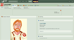 Desktop Screenshot of lone-knight.deviantart.com