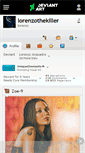 Mobile Screenshot of lorenzothekiller.deviantart.com