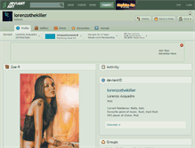 Tablet Screenshot of lorenzothekiller.deviantart.com