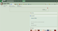 Desktop Screenshot of amaya-yukiko.deviantart.com