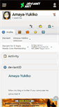 Mobile Screenshot of amaya-yukiko.deviantart.com